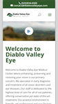 Mobile Screenshot of diablovalleyeye.com